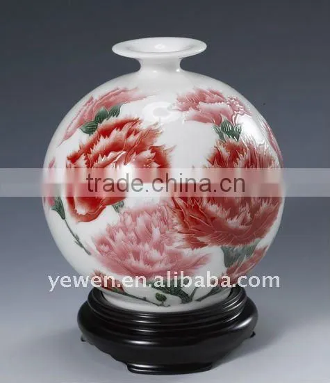 ceramic flower vase