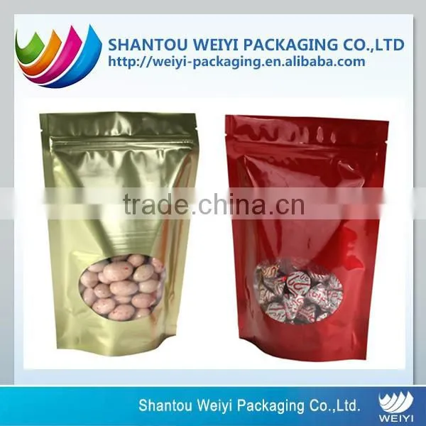 china wholesale plastic coated aluminum foil bag printing for food