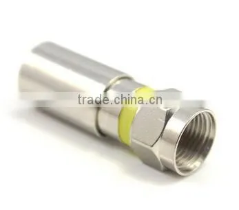 RG6 compression F connector