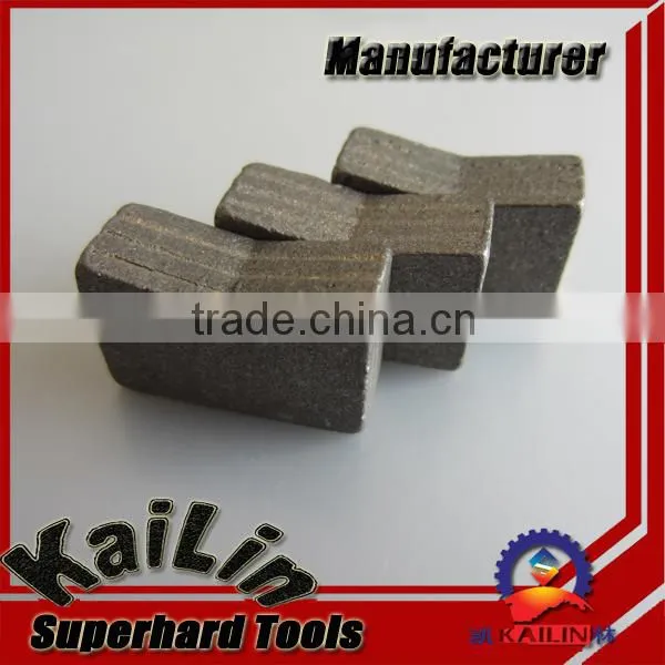 K shape Diamond marble block cutting segment for export