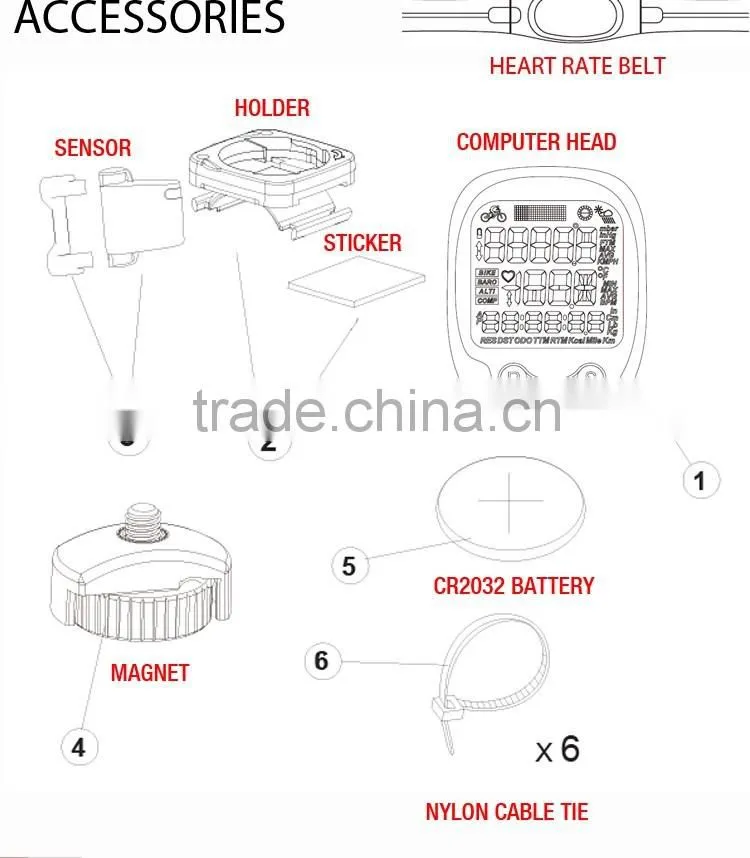 BSCI Audit Factory Most Multifunctional Exercise Bike Computer