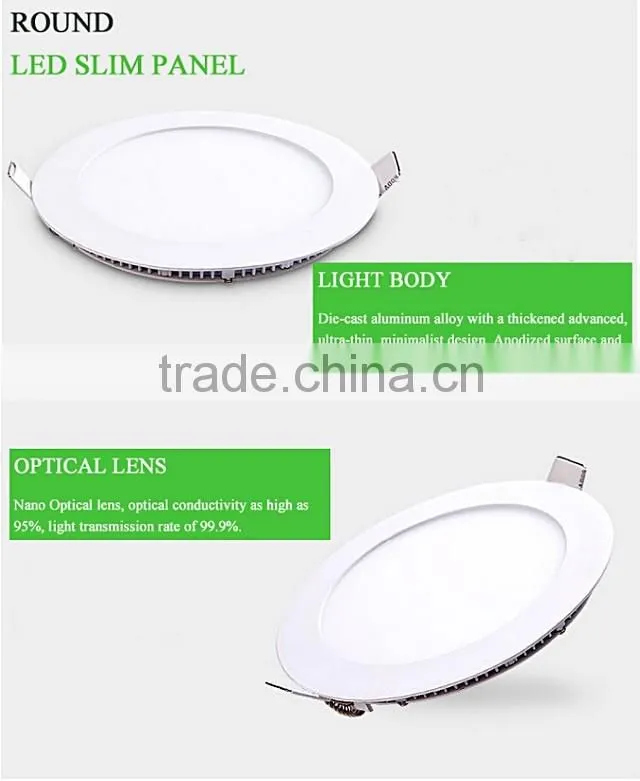 Hot sale 18w round led panel, 3W 4W 6W 9W 12w 15w 18w 25W led round panel light,18w Round Led Panel Light