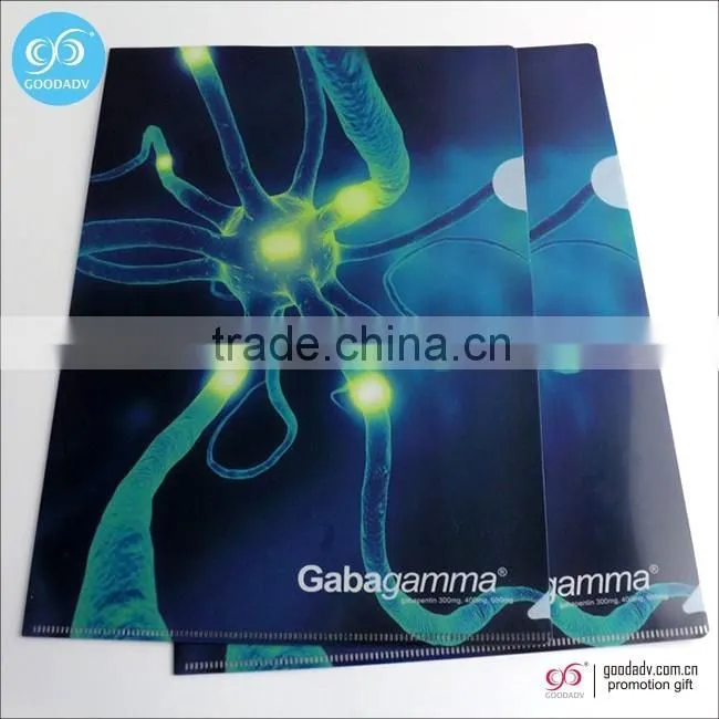 multifunctional portable a4 size pp file folder popular office supplies plastic file folders
