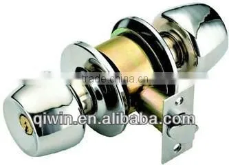 Cylindrical knob lock
