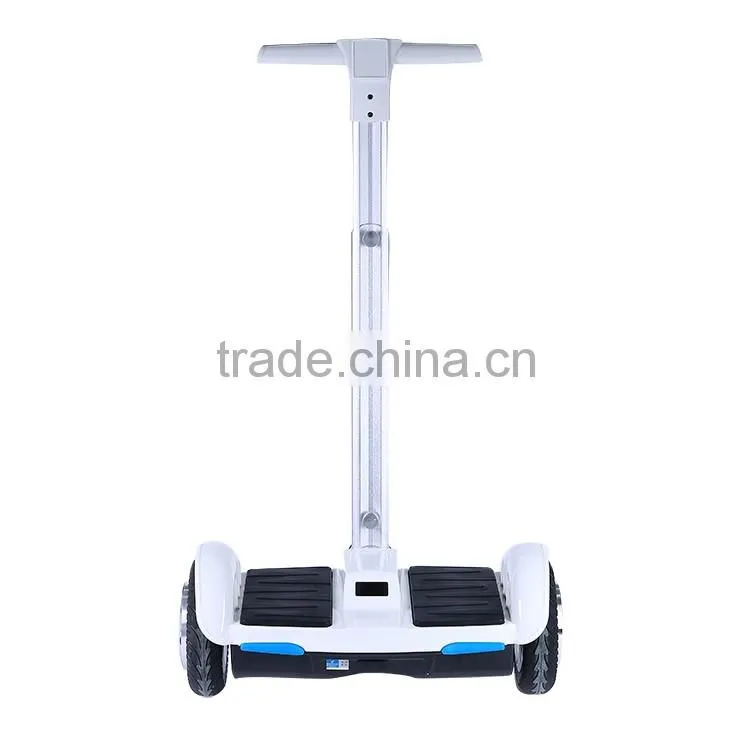 2 wheel electric standing scooter Handle bar Hoverboard samsung battery hands free balance scooter