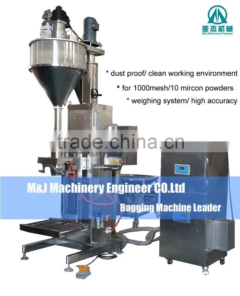 graphite packaging machine, dust free/ special design for ultrafine powders