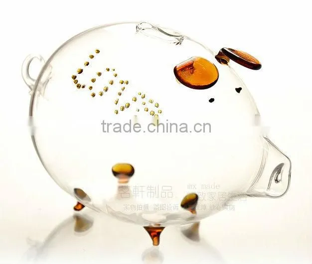 Top pig shaped money box waterproof