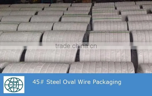 2.7/2.2mm,3.0/2.4mm Hot sales Brazil Uruguay Galvanized Oval Wire For farm fencing