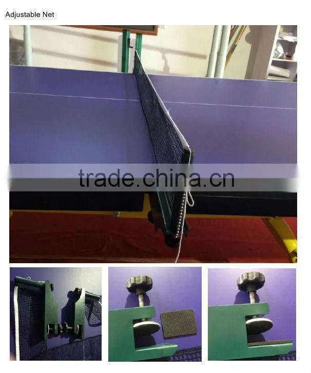 Senior Oriented sports equipment folding table legs ping pong table