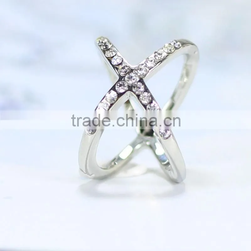 Kingman x string special design men x rings diamond setting silver rings