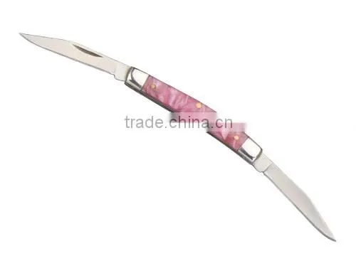 Pink Color Mini Pocket Knife