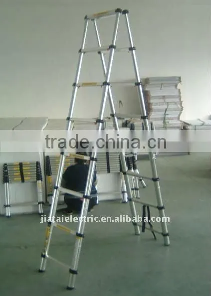 Aluminium Double Sided Telescopic Ladder
