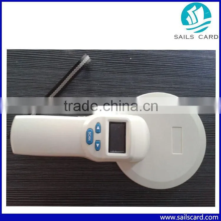 134.2KHz ISO 11784/85 FDX-B format animal glass tag ear tag reader