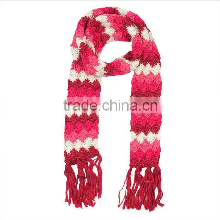 hand crochet scarf