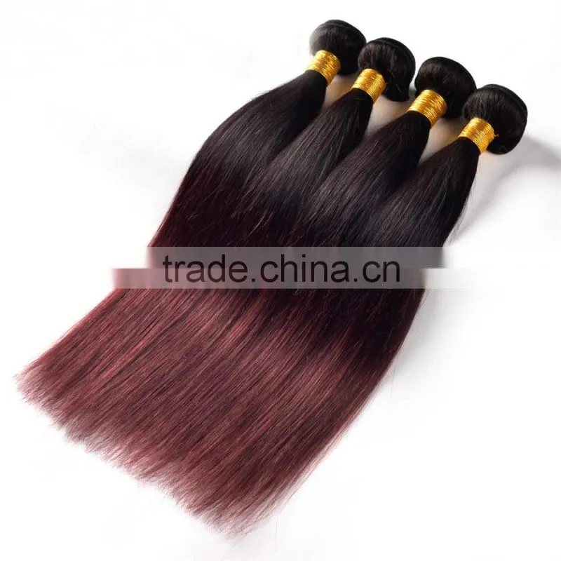 7A Real Malaysian Brazilian Ombre Hair