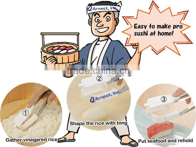japanese food kitchenware sushi cooking sest rice mold pro sushi tong made in japan