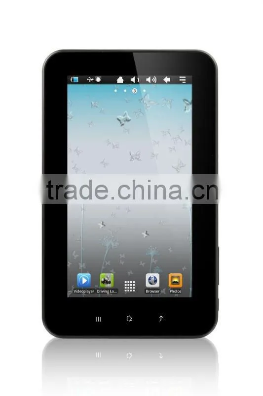 7 Inch Tablet PC with Built-in GPS Navigation