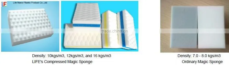 Household Cleaning Best-Selling Melamine Sponge Scouring Pad for Floor Clean, No Detergents Need