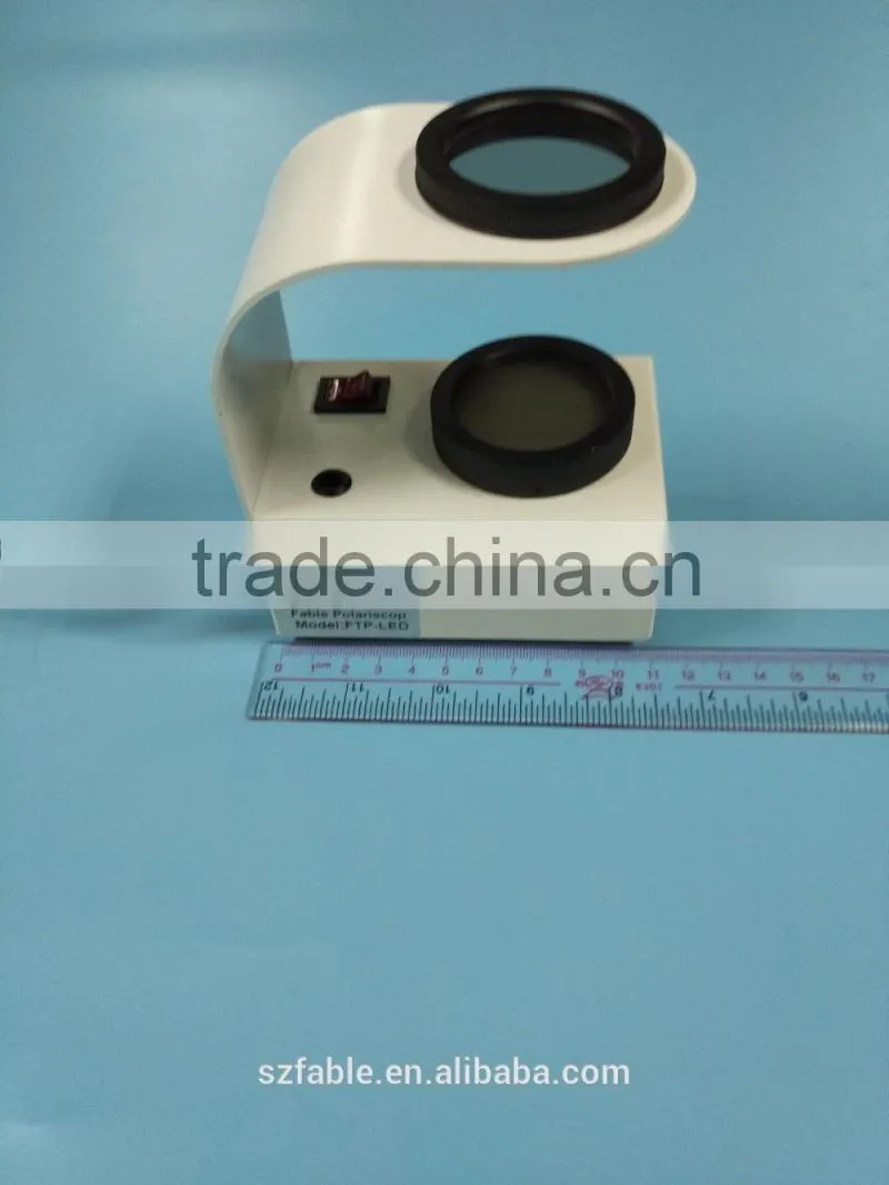 Nice Appearance and Excellent operate Table Polariscope with Interference Sphere for Identifying Abnormal birefringence of Gem