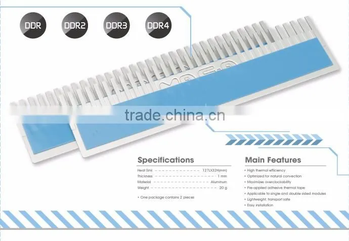 Alseye manufacturer IA0111 flash stick alunimun heat sink plate with 2pcs