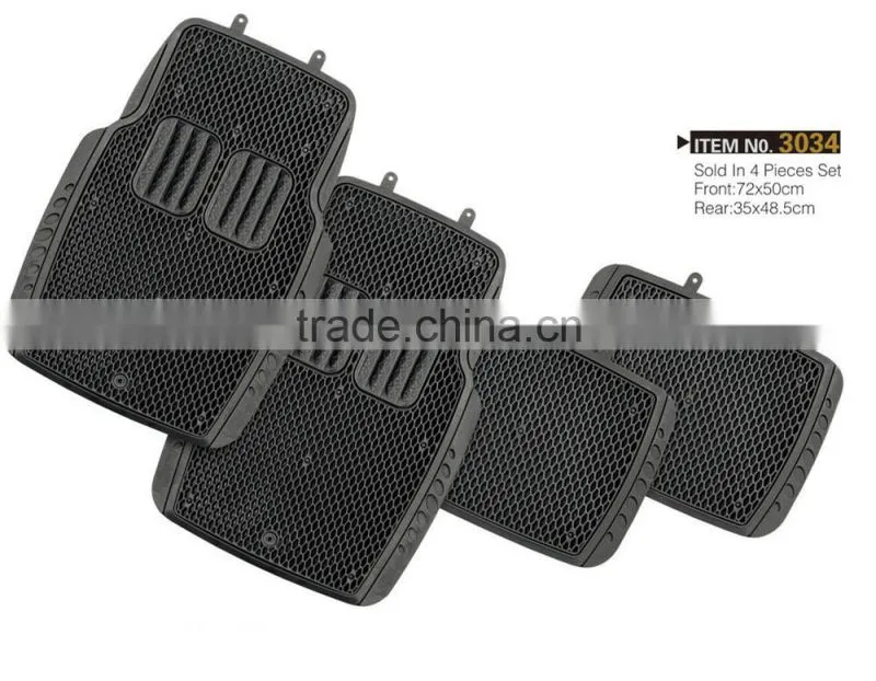 2015 univerial car floor mat non slip universal car mats