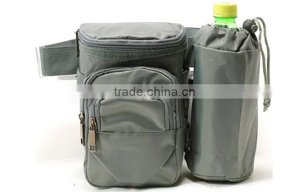 men sport sports water bottle waist bag
