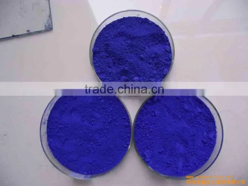 Inorganic pigment ultramarine blue for inks