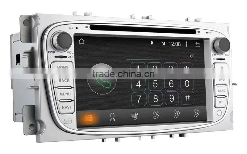 Ownice quad core RK3188 Cortex A9 car stereo player for focus S-MAX built in BT FM Wifi RDS
