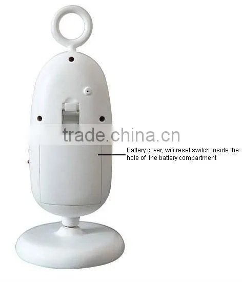 Popular hot selling to Europe America Asia digital HD 720P white color wifi camera monitor