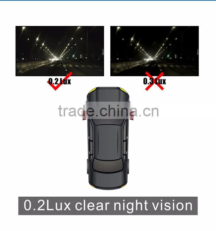 Parking guide lines 480TVL hd backup camera with wide angle