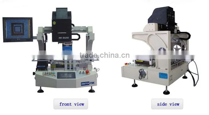 Automatic Hot Air BGA Rework Station E6250 with Optical Alignment Repair Chips