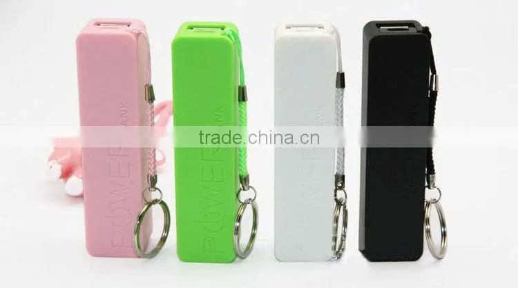 2600mAh perfume mini Power Bank for iPhone 4s 5 5c samsung S4