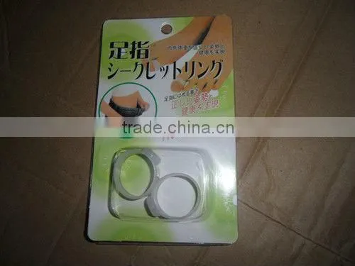 fashion silicone foot toe ring lose weight products