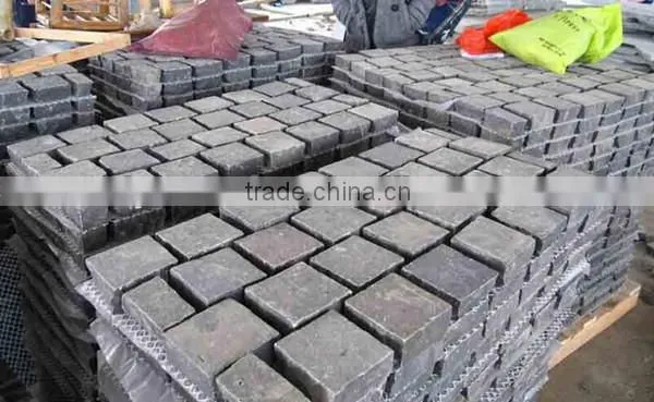 China Natural Basalt Cube Stone