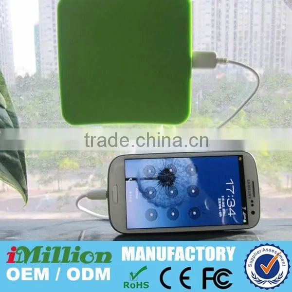 solar panel charger 8000mah usb charger solar power bank
