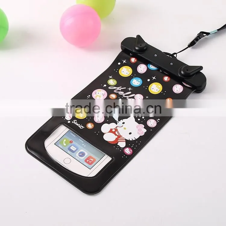2016 new fashionable design waterproof transparent phone case