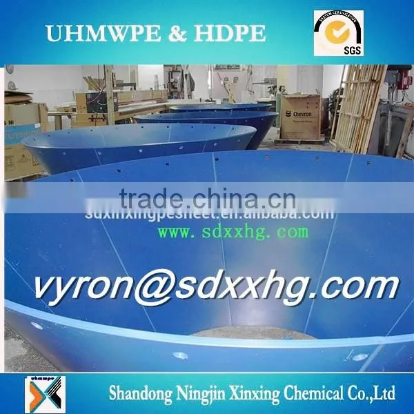 UHMWPE/HDPE engineering plastic bed sheet for truck/non-stick anti-wear liners