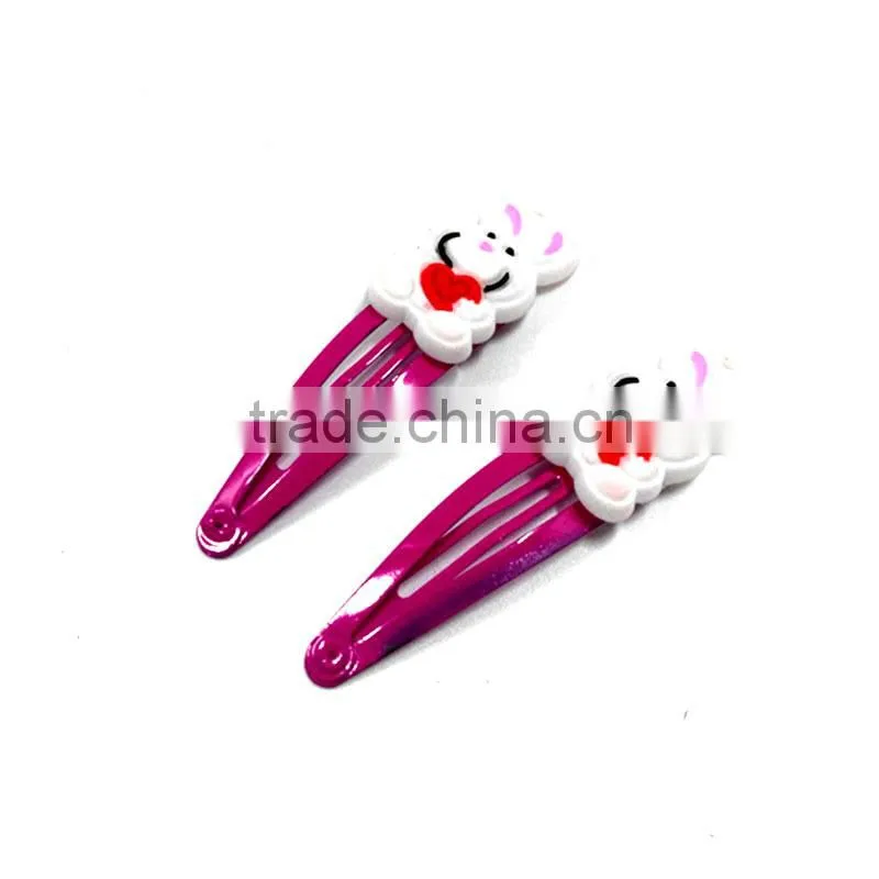 Personalized custom shape cheap bobby pins kids hairpin