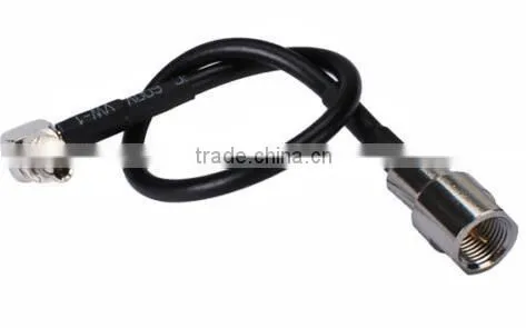 RF coaxial CRC9 to FME male connector pigtail RG174 cable