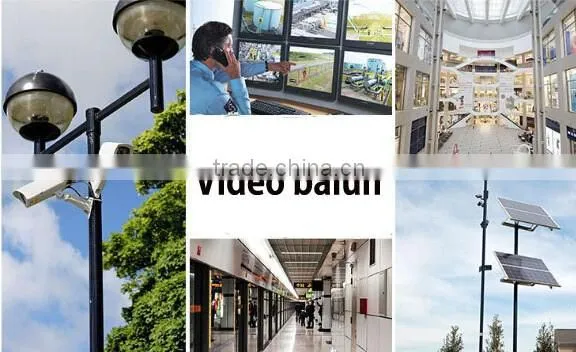 1Ch Passive Video Balun for cctv security system