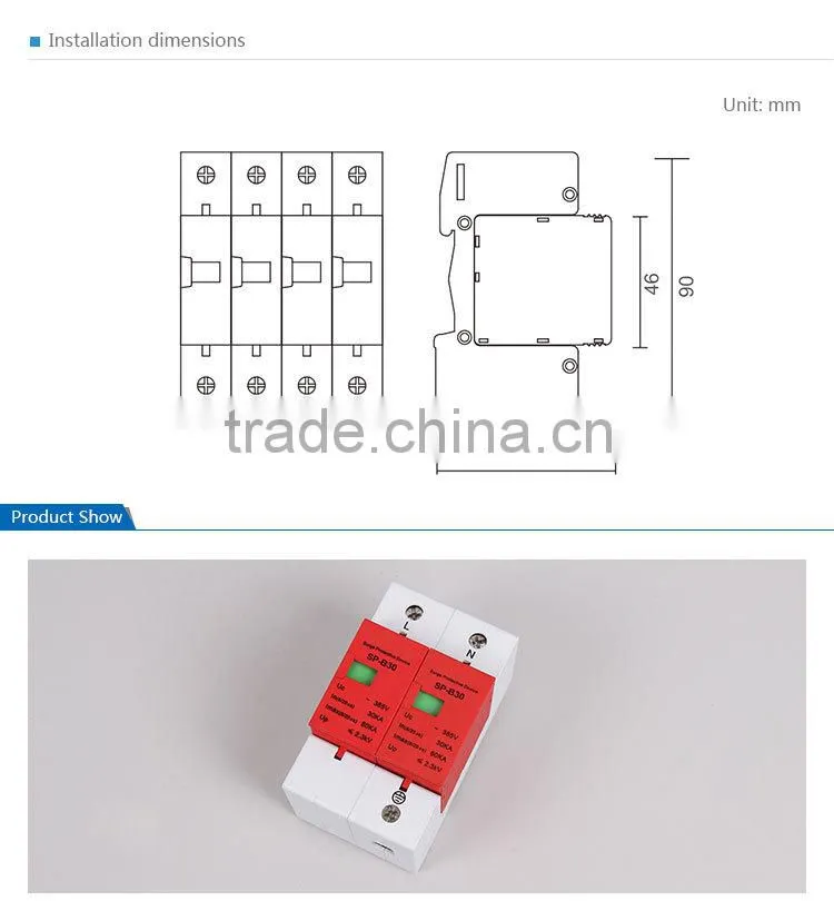 Highly Quality Power Surge Protector Surge Voltage Protector