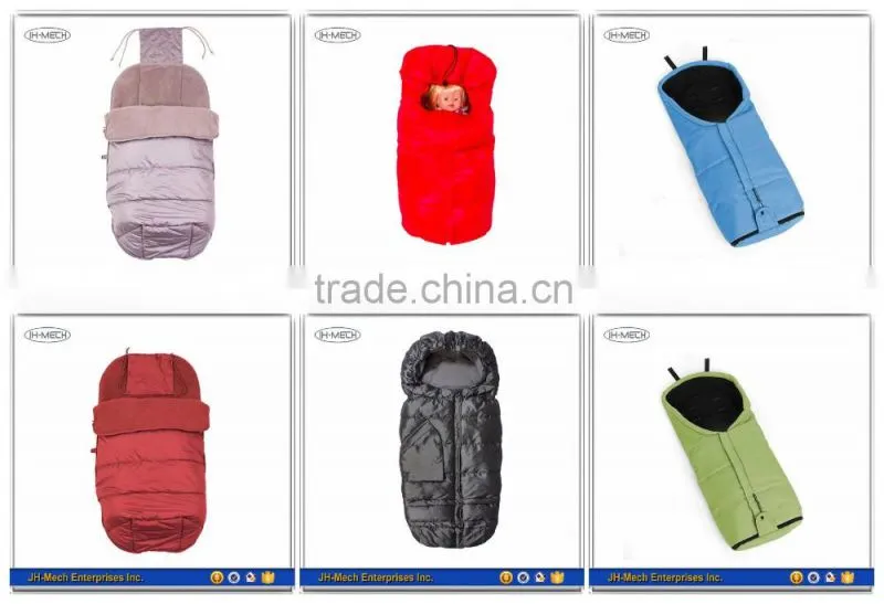 Hot sale red color baby footmuff for stroller/bed/ carrier