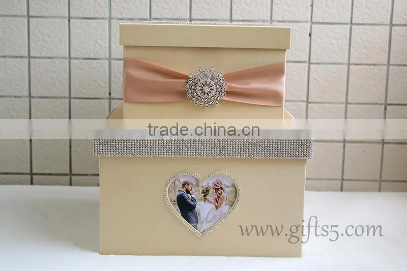 Elegant Handmade wedding fund money box