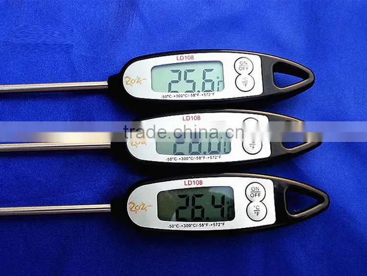 bbq digital cooking thermometer with probe and timer