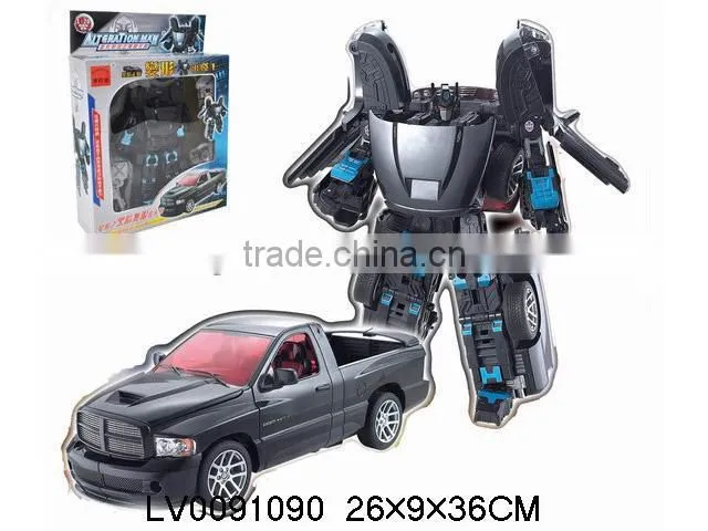 2013 hot selling plastic toy robot with light for kids