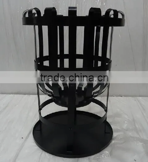 55cm garden fire basket