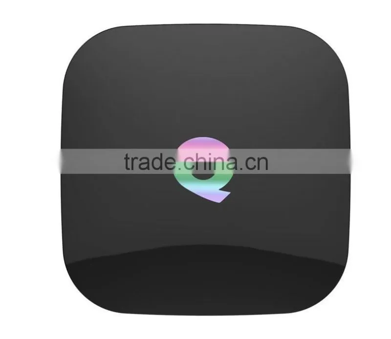 Q Box Android 5.1 TV BOX Amlogic S905 64bits 2GB/16GB Gigabit LAN WiFi Bluetooth H.265 KODI 16.0 Smart TV Box