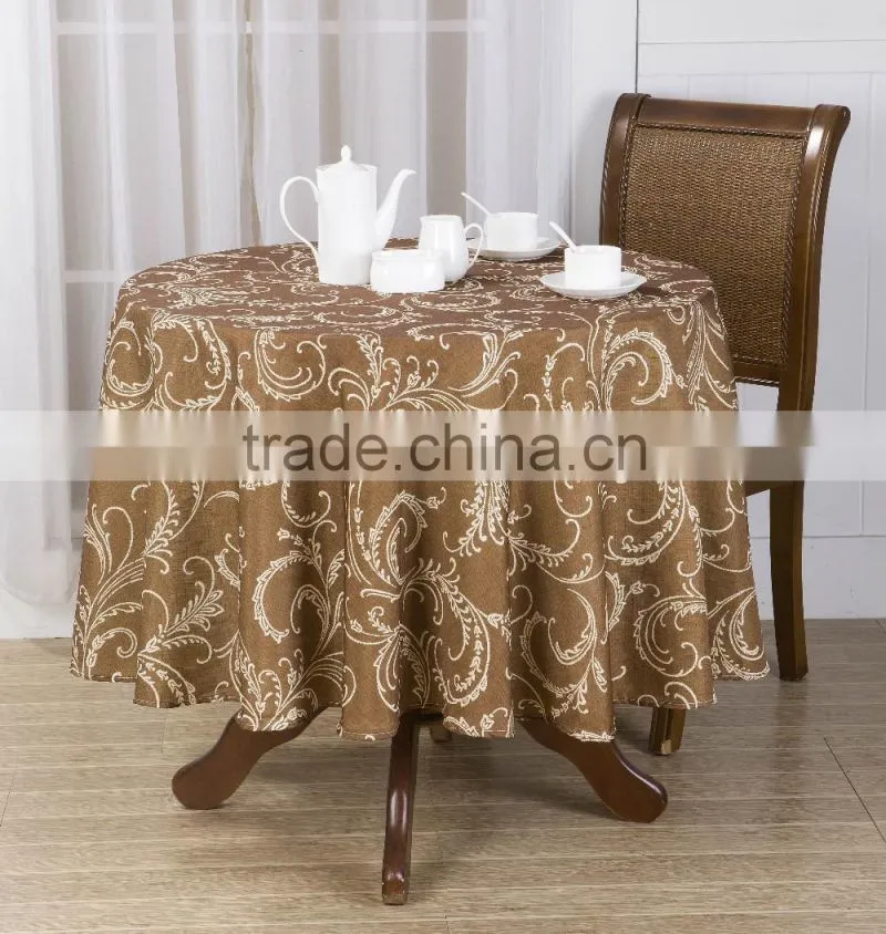 100% Polyester Printed Table Cloth American Style