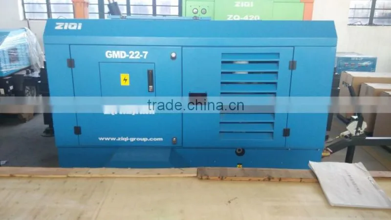 Factory Direct Sales Portable Series Diesel Engine Screw Air Compressor