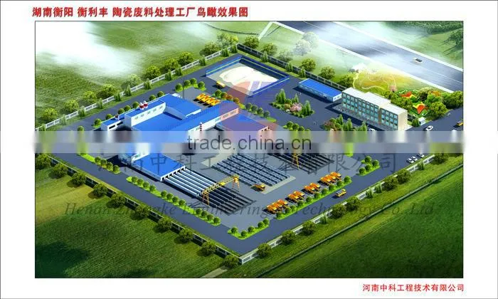 High automation 100,000 m3 light weight sand AAC block plant